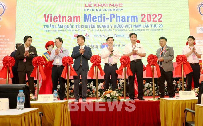 2022年越南国际医药展在河内开幕 ảnh 1 2022年越南国际医药展在河内开幕 ảnh 1