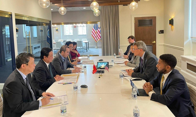 越美农企对接座谈会在美国华盛顿举行 ảnh 1
