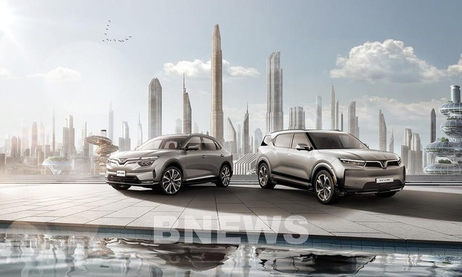 VinFast 将在2021年洛杉矶车展传递“漂移的未来”信息 ảnh 1