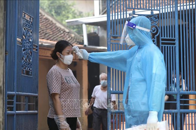 确诊病例数迅速增加 河内为密接者居家隔离做准备 ảnh 1 确诊病例数迅速增加 河内为密接者居家隔离做准备 ảnh 1