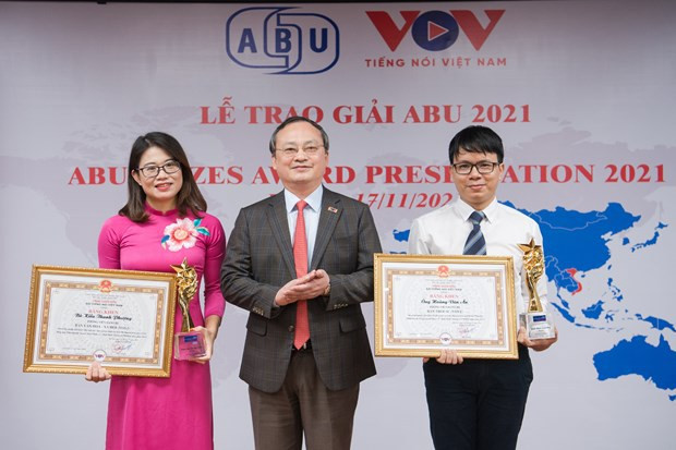 ABU PRIZE 2021:越南之声广播电台首次斩获两项大奖 ảnh 2 ABU PRIZE 2021:越南之声广播电台首次斩获两项大奖 ảnh 2