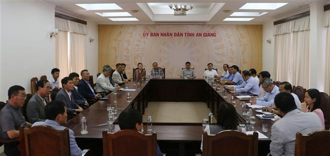 韩国企业在安江省投资建设总额近9亿美元的智慧工业园区 ảnh 2 韩国企业在安江省投资建设总额近9亿美元的智慧工业园区 ảnh 2