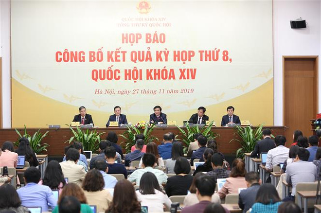 圆满完成第十四届国会第八次会议各项议程 ảnh 2 圆满完成第十四届国会第八次会议各项议程 ảnh 2