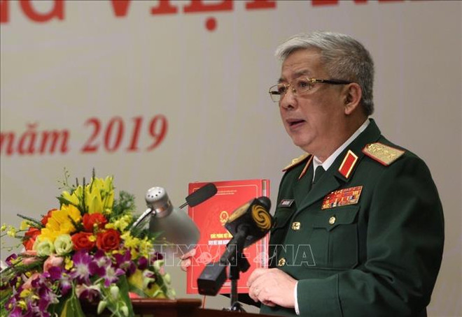越南国防部副部长阮志咏强调了越南和平和自卫的防务政策 ảnh 1 越南国防部副部长阮志咏强调了越南和平和自卫的防务政策 ảnh 1