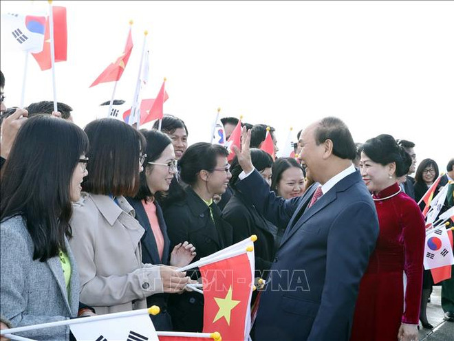 阮春福强调促进越南—韩国以及东盟—韩国关系 ảnh 1 阮春福强调促进越南—韩国以及东盟—韩国关系 ảnh 1