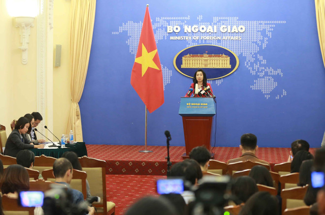 外交部发言人:推动越美防务关系走向深入务实 ảnh 1 外交部发言人:推动越美防务关系走向深入务实 ảnh 1