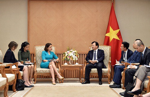 越南政府副总理郑庭勇会见澳大利亚驻越大使穆迪 ảnh 1 越南政府副总理郑庭勇会见澳大利亚驻越大使穆迪 ảnh 1