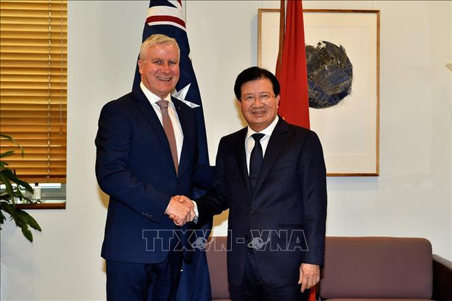 越南政府副总理郑廷勇对澳大利亚进行工作访问 ảnh 2