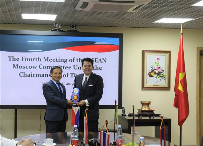 越南驻俄罗斯大使担任东盟莫斯科委员会轮值主席一职 ảnh 1
