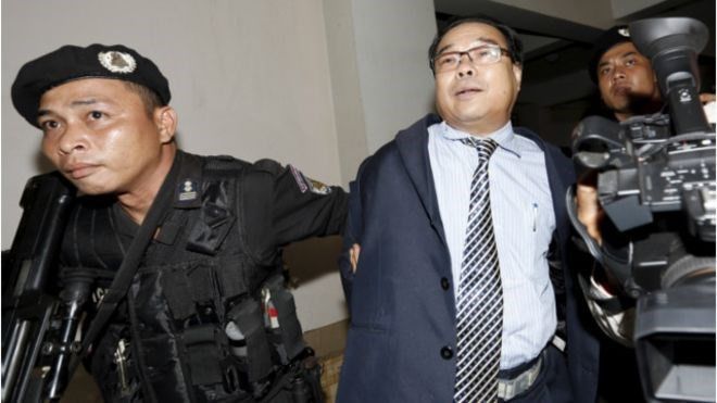 柬金边法院以篡改公文等罪名指控伪造越柬边界协议的反对党参议员 ảnh 1 柬金边法院以篡改公文等罪名指控伪造越柬边界协议的反对党参议员 ảnh 1