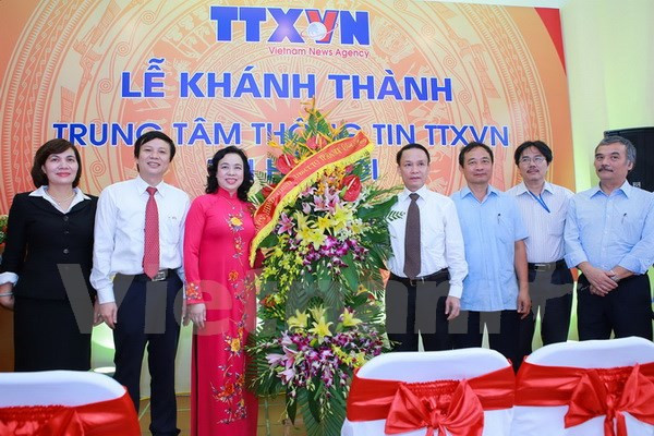 越南通讯社河内信息中心正式投运 ảnh 1 越南通讯社河内信息中心正式投运 ảnh 1