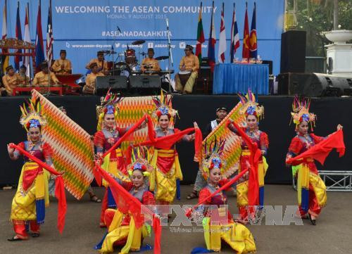“东盟日”活动亮相印尼首都雅加达 ảnh 1