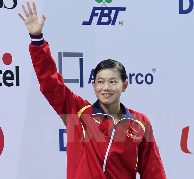 越南女子游泳名将阮氏映圆荣获世界锦标赛铜牌 ảnh 1 越南女子游泳名将阮氏映圆荣获世界锦标赛铜牌 ảnh 1