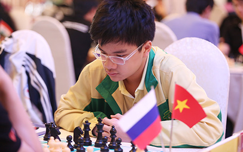 2015亚洲青少年国际象棋锦标赛:越南棋手阮英魁夺得2枚金牌 ảnh 1 2015亚洲青少年国际象棋锦标赛:越南棋手阮英魁夺得2枚金牌 ảnh 1