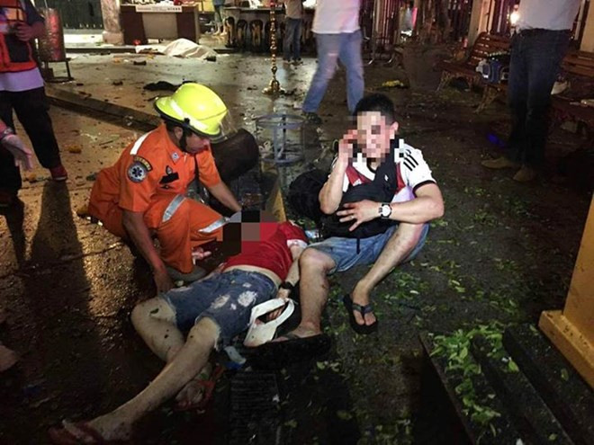 泰国曼谷爆炸遇难人数上升至22人123人受伤 ảnh 1 泰国曼谷爆炸遇难人数上升至22人123人受伤 ảnh 1