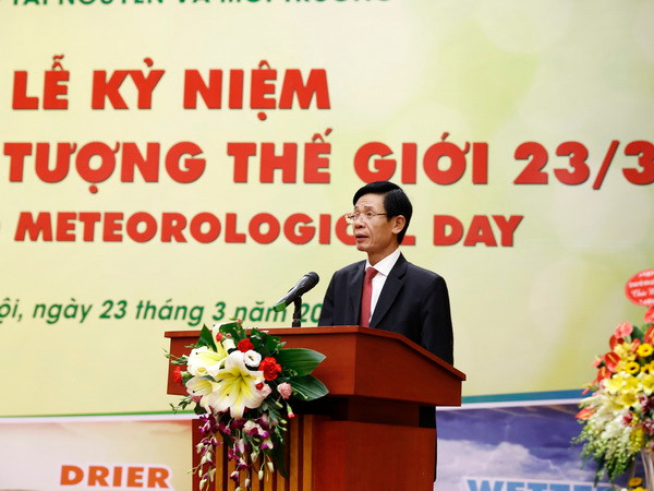 越南举行2016年世界气象日纪念仪式 ảnh 1