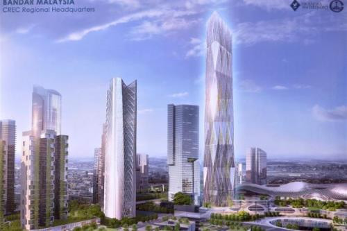 中国中铁投资20亿美元在马来西亚建区域总部 ảnh 1