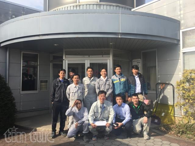 越南驻日大使馆代表赴雇佣越南劳工的日本工厂进行实地考察 ảnh 3 越南驻日大使馆代表赴雇佣越南劳工的日本工厂进行实地考察 ảnh 3