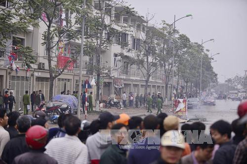 河内市河东郡文富都市区发生严重爆炸事件 ảnh 2