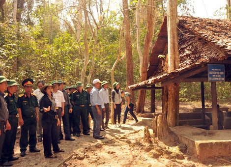 越南南方解放军指挥部根据地遗迹区被列入国家级特殊遗迹区名录 ảnh 1
