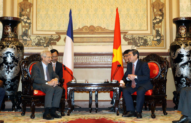 胡志明市加强与法国各地方的合作关系 ảnh 1 胡志明市加强与法国各地方的合作关系 ảnh 1