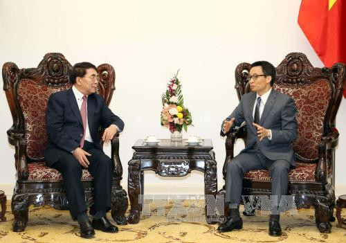 政府副总理武德儋会见中国科学院院长白春礼 ảnh 1 政府副总理武德儋会见中国科学院院长白春礼 ảnh 1