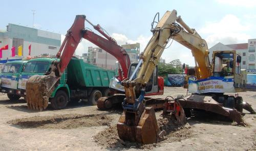 越南西宁省最大贸易中心动工兴建 ảnh 1