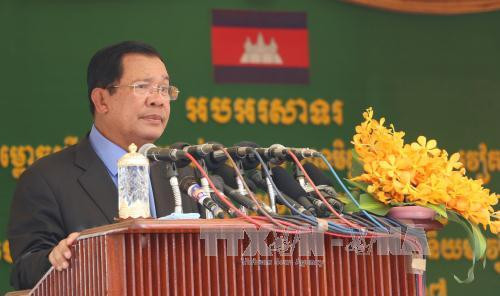 越南与柬埔寨跨境大桥正式竣工通车 ảnh 3