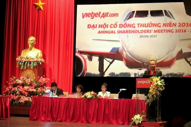 2017年越捷航空公司力争实现营业额达18亿美元的目标 ảnh 1 2017年越捷航空公司力争实现营业额达18亿美元的目标 ảnh 1
