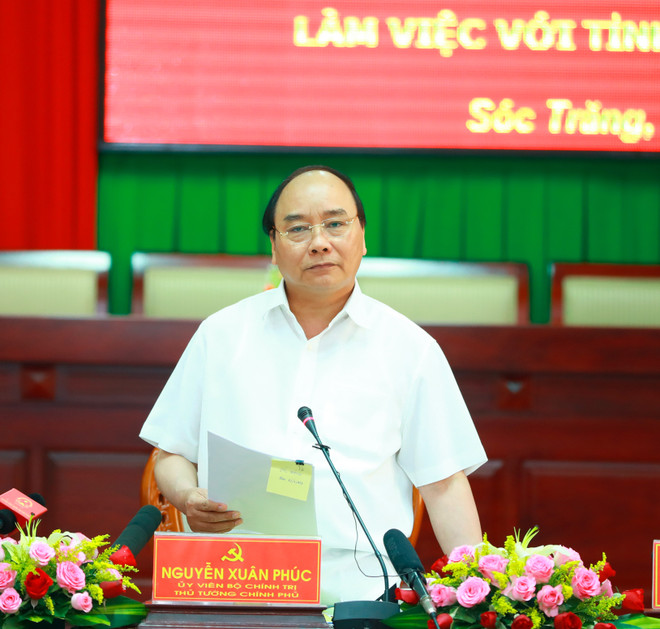 阮春福总理：朔庄省应集中扩大具有优势的高产水稻和果树种类种植面积 ảnh 2