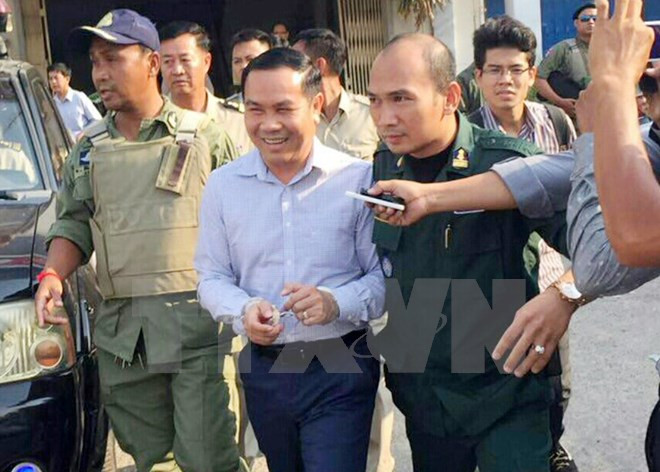柬埔寨国会就反对党救国党议员翁松安被捕召开紧急会议 ảnh 1 柬埔寨国会就反对党救国党议员翁松安被捕召开紧急会议 ảnh 1