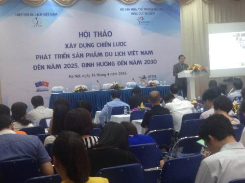 2025至2030年阶段越南旅游品牌战略制定研讨会在河内举行 ảnh 1 2025至2030年阶段越南旅游品牌战略制定研讨会在河内举行 ảnh 1