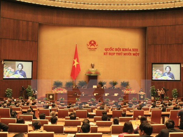 十三届国会十一次会议已圆满完成各项议程 ảnh 1 十三届国会十一次会议已圆满完成各项议程 ảnh 1