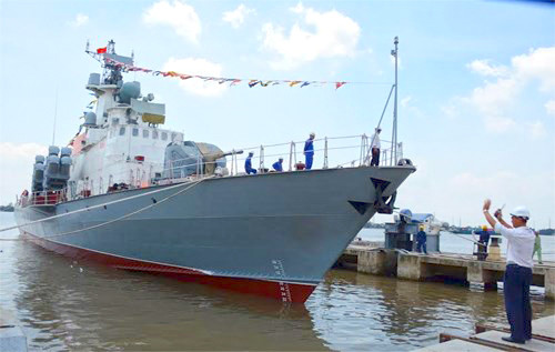 越南两艘导弹艇成功下水 ảnh 2