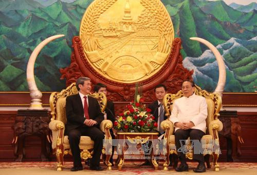 越南高级代表团对老挝进行正式访问 ảnh 2 越南高级代表团对老挝进行正式访问 ảnh 2
