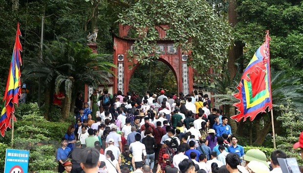 2019年雄王祭祖日与雄王庙会:富寿省接待游客量超过700万人次 ảnh 1 2019年雄王祭祖日与雄王庙会:富寿省接待游客量超过700万人次 ảnh 1