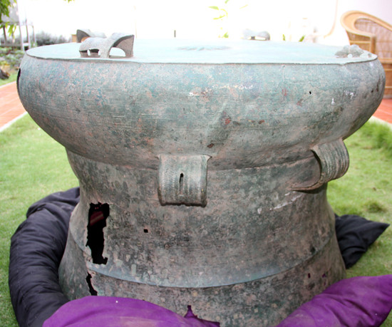 距今2000多年的越南东山铜鼓在马来西亚发现 ảnh 1