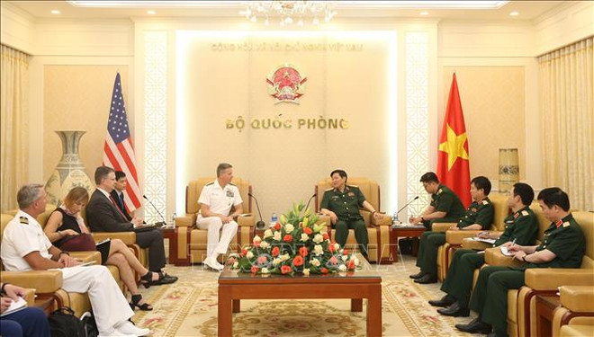 进一步促进越美防务合作 ảnh 1 进一步促进越美防务合作 ảnh 1