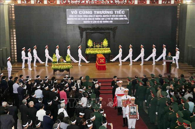 原越南部长议会副主席同士元国葬隆重举行 ảnh 1 原越南部长议会副主席同士元国葬隆重举行 ảnh 1