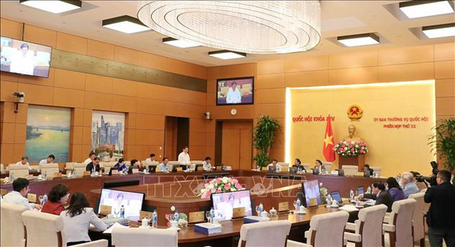 国会常委会第33次会议:确保证券市场的稳步可持续发展 ảnh 1 国会常委会第33次会议:确保证券市场的稳步可持续发展 ảnh 1