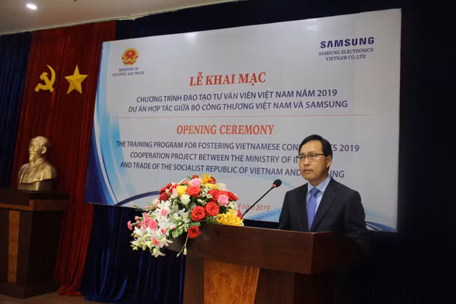 三星为越南提供配套产业人力资源培训服务 ảnh 2