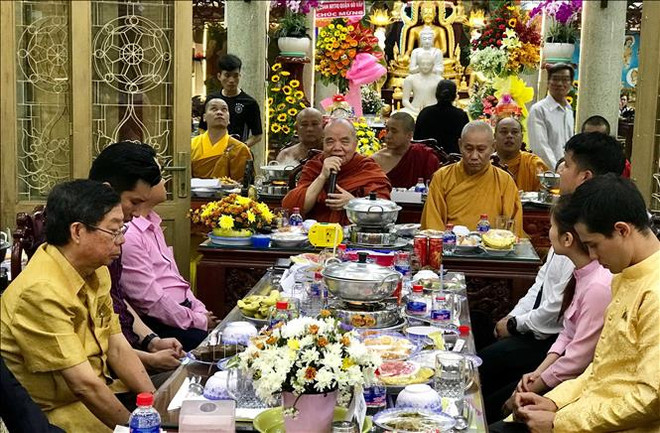 胡志明市举行2019年柬老缅泰传统新年庆贺活动 ảnh 2