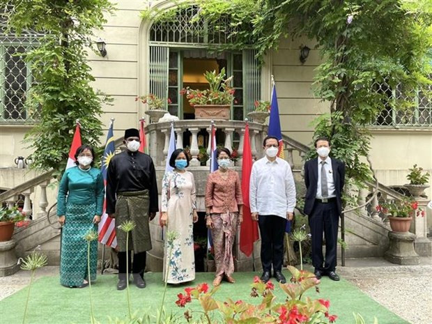 东盟成立54周年纪念典礼在意大利举行 ảnh 1