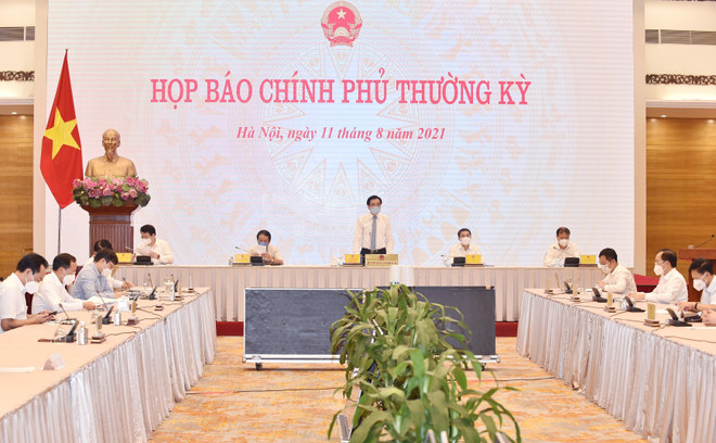 政府7月份例行记者会:抵达越南的疫苗增多时接种速度将加快 ảnh 1 政府7月份例行记者会:抵达越南的疫苗增多时接种速度将加快 ảnh 1