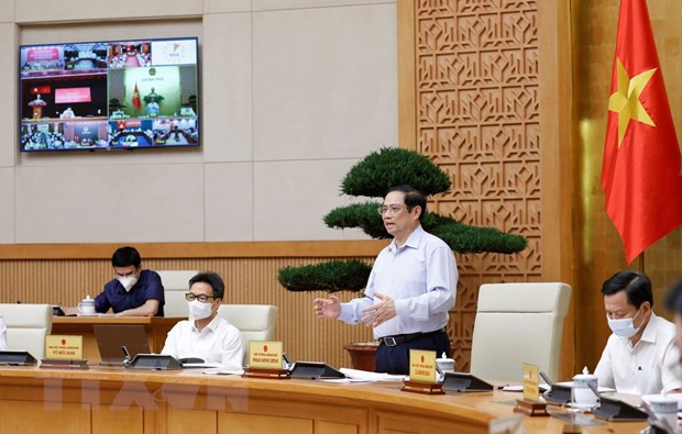 政府总理范明政:各级党委书记亲自担任疫情防控指导委员会主任 ảnh 2 政府总理范明政:各级党委书记亲自担任疫情防控指导委员会主任 ảnh 2