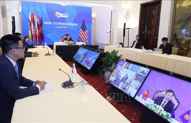 组图：AMM-53 框架内的东盟-美国外长会议以视频形式举行 ảnh 6