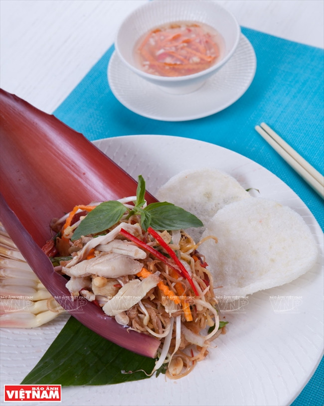 凉拌香蕉花（组图） ảnh 1