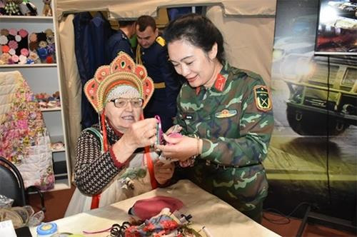 2019年国际军事比赛:各族人民文化节中的越南印象 ảnh 2 2019年国际军事比赛:各族人民文化节中的越南印象 ảnh 2