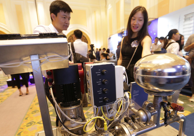 丹麦水泵产品展览会在河内市开幕 ảnh 1