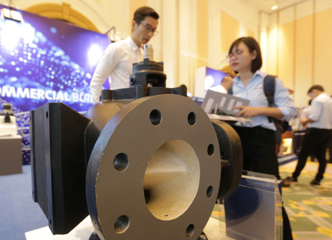 丹麦水泵产品展览会在河内市开幕 ảnh 2